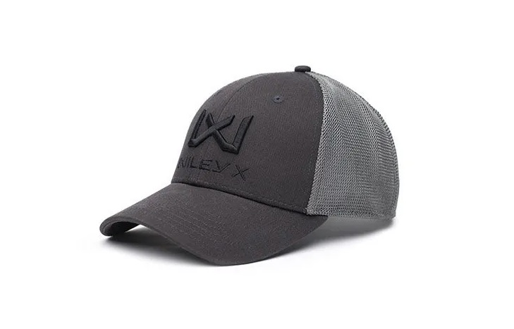 SAPCA TRUCKER - GRI INCHIS - NEGRU WILEY X LOGO